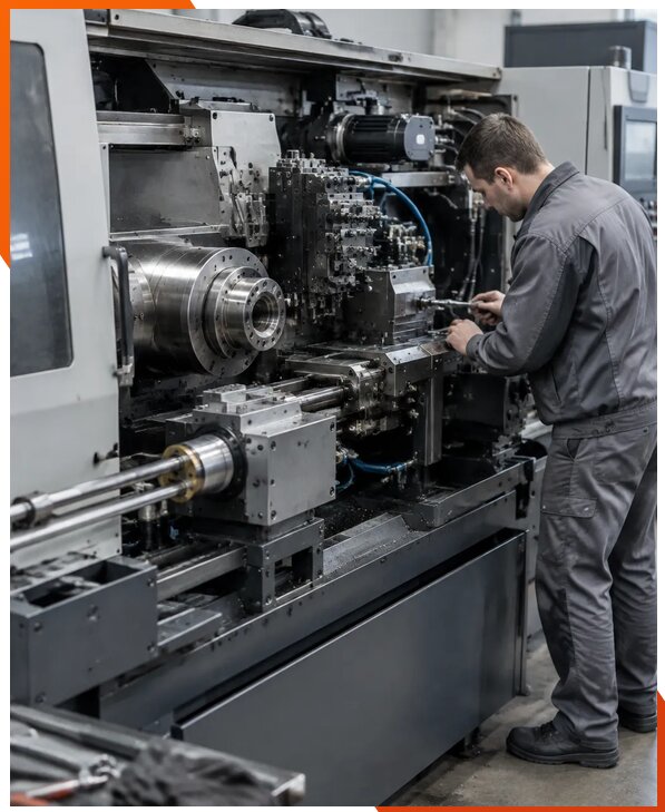 Ремонт прутковых токарных автоматов в Егорьевске